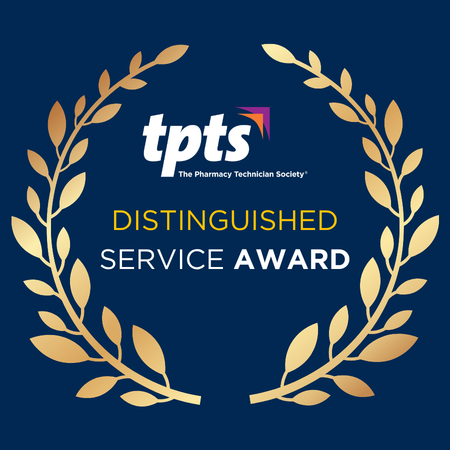 Distinguished Service Award Graphic