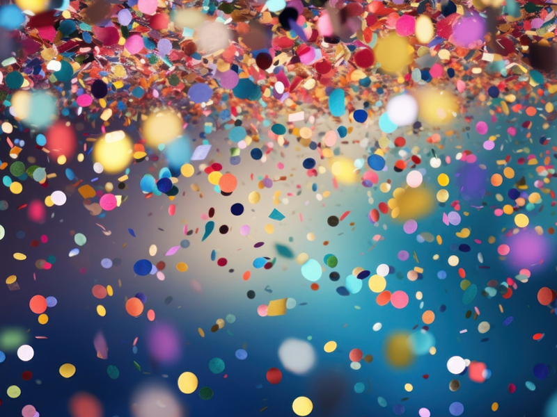 National Pharmacy Technician Day - Confetti background