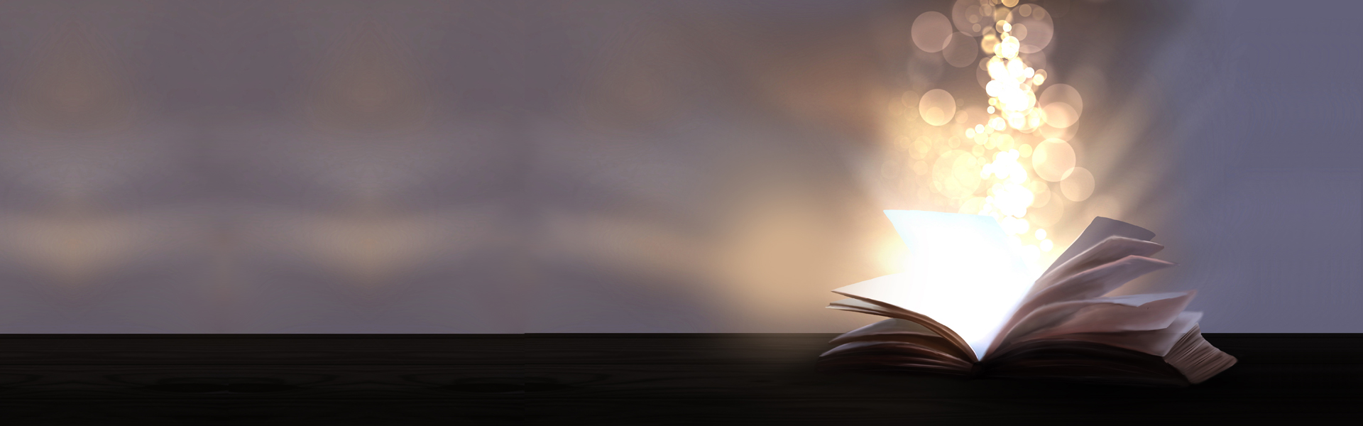 Technician Stories header with an illuminated open book