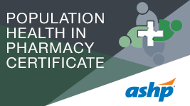 Population Health in Pharmacy
